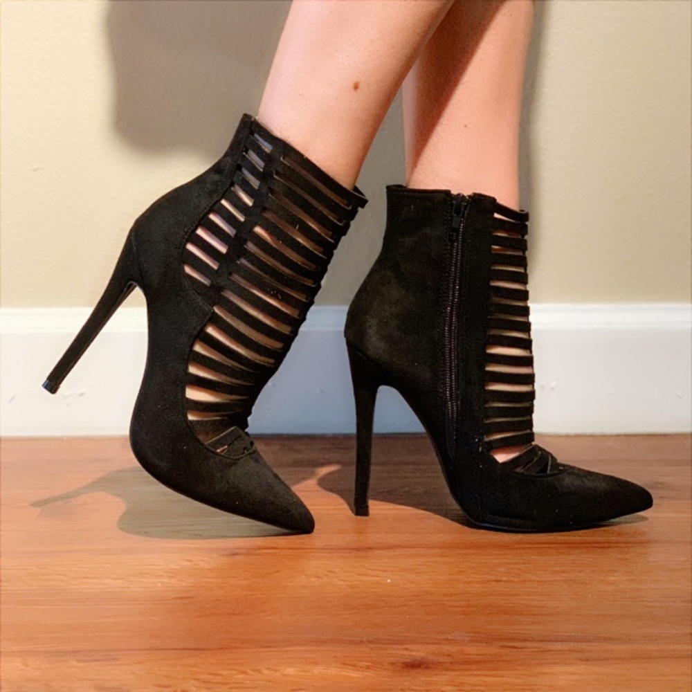 Black booties